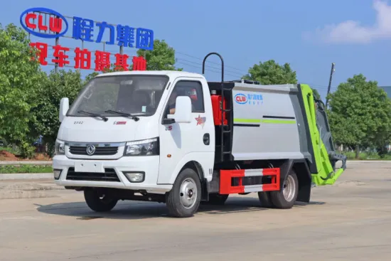 중국 브랜드 거부 압축 쓰레기 수거 운송 트럭 쓰레기 이송 처리 재활용 폐기물 관리 쓰레기 수거차