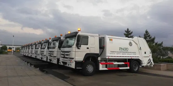 Sinotruk HOWO 브랜드의 새로운 16 M ³ 패물 이동 폐기물 수거 압축 쓰레기 운송 트럭